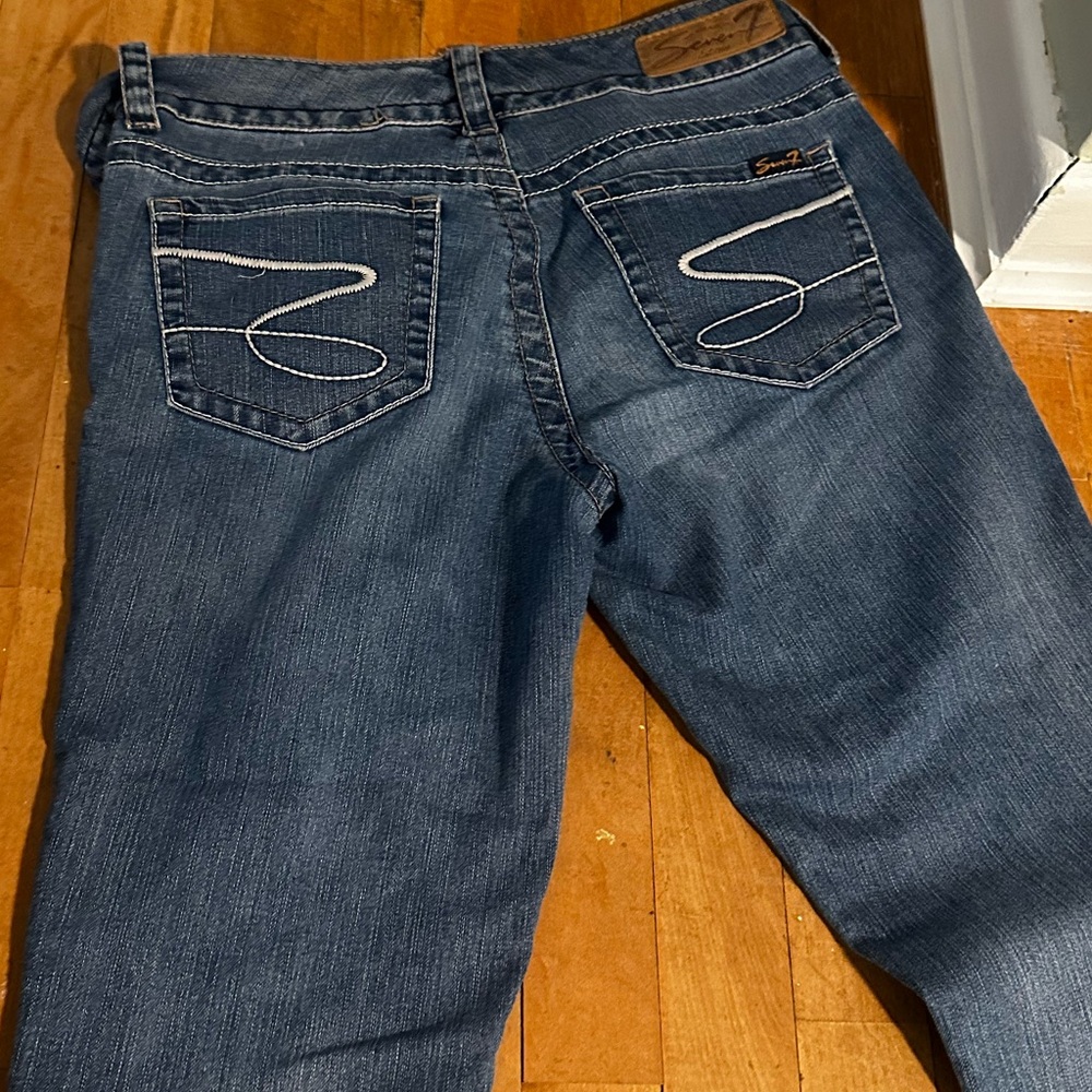 Straight Leg Seven Jeans size 6